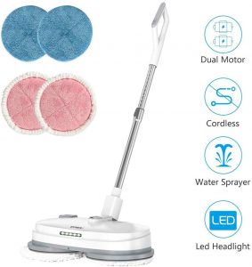 Vmai electric mop with wet cleaning capabilities