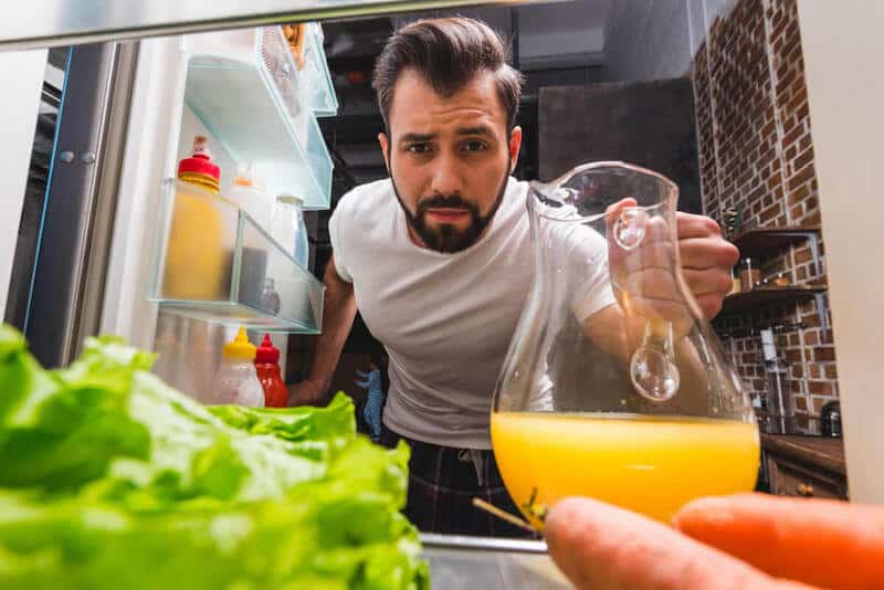 Refrigerator view