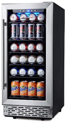 Phiestina adjustable shelved fridge