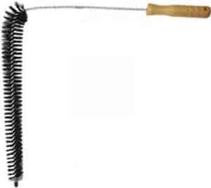 Long adjustable brush for cleaning your home dryer