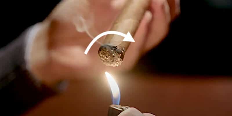 even flame light