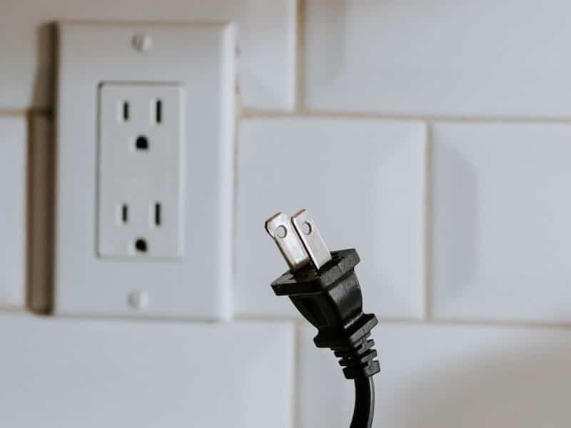 Unplug your appliances to prevent electricity leak