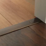 seam binder to transition between floors