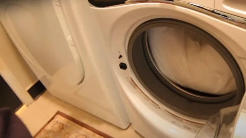 Mattress topper washing machine