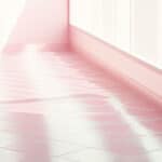 Pink flooring