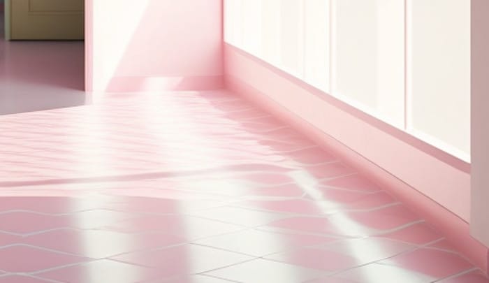 Pink flooring