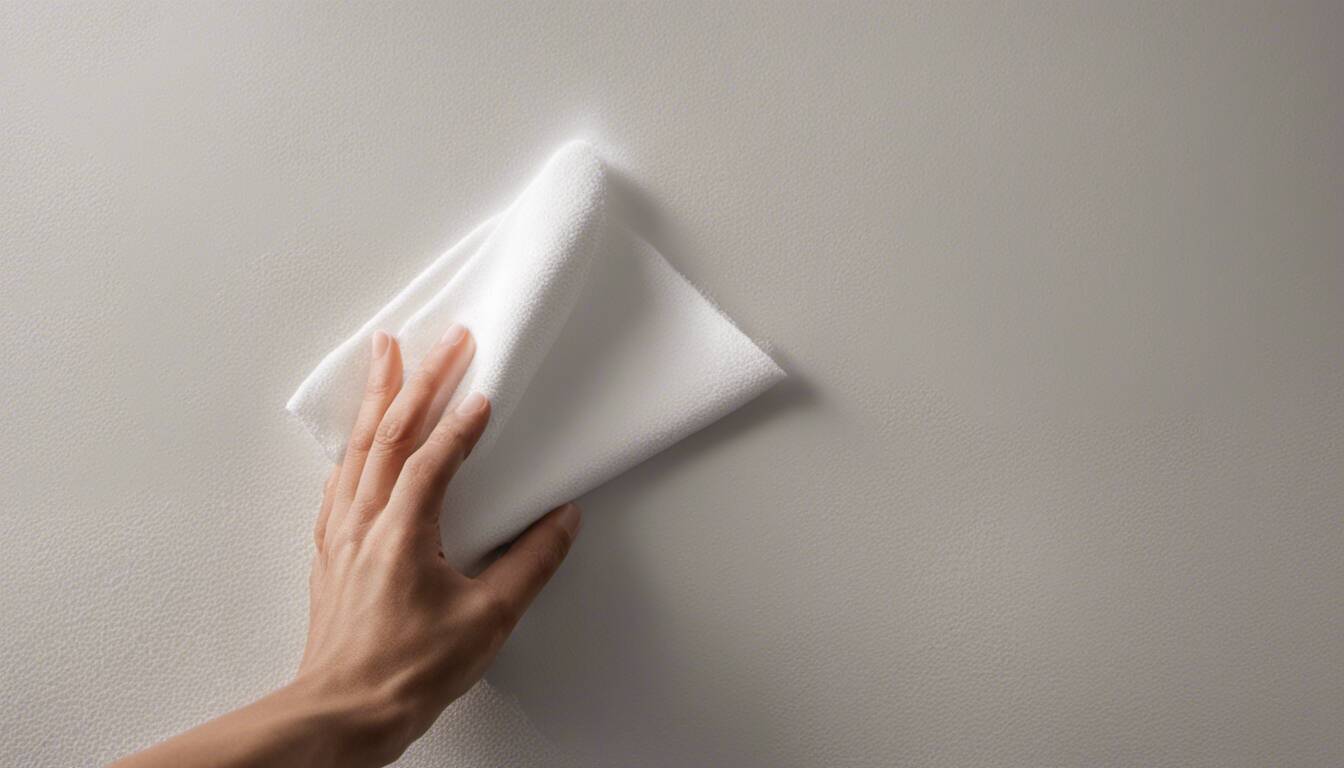 how to remove paint overspray from walls