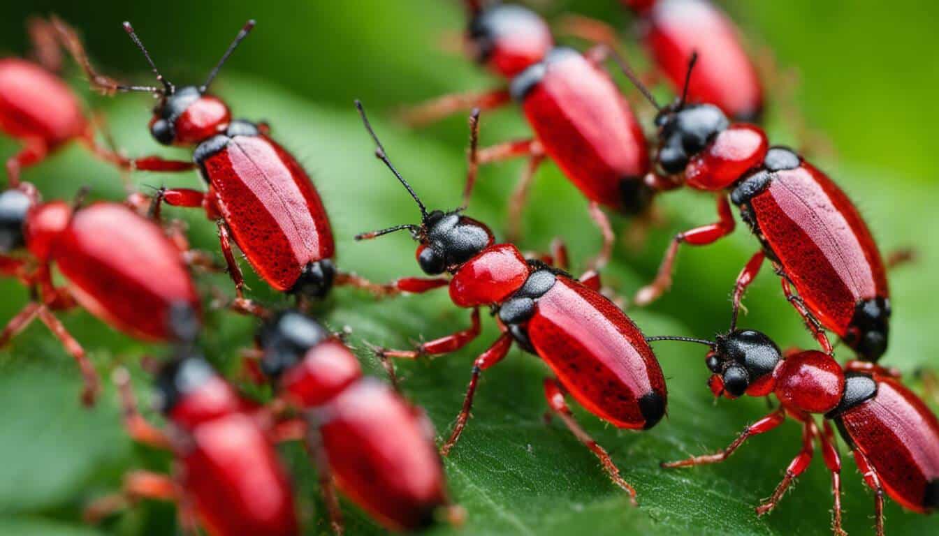 tiny red bugs