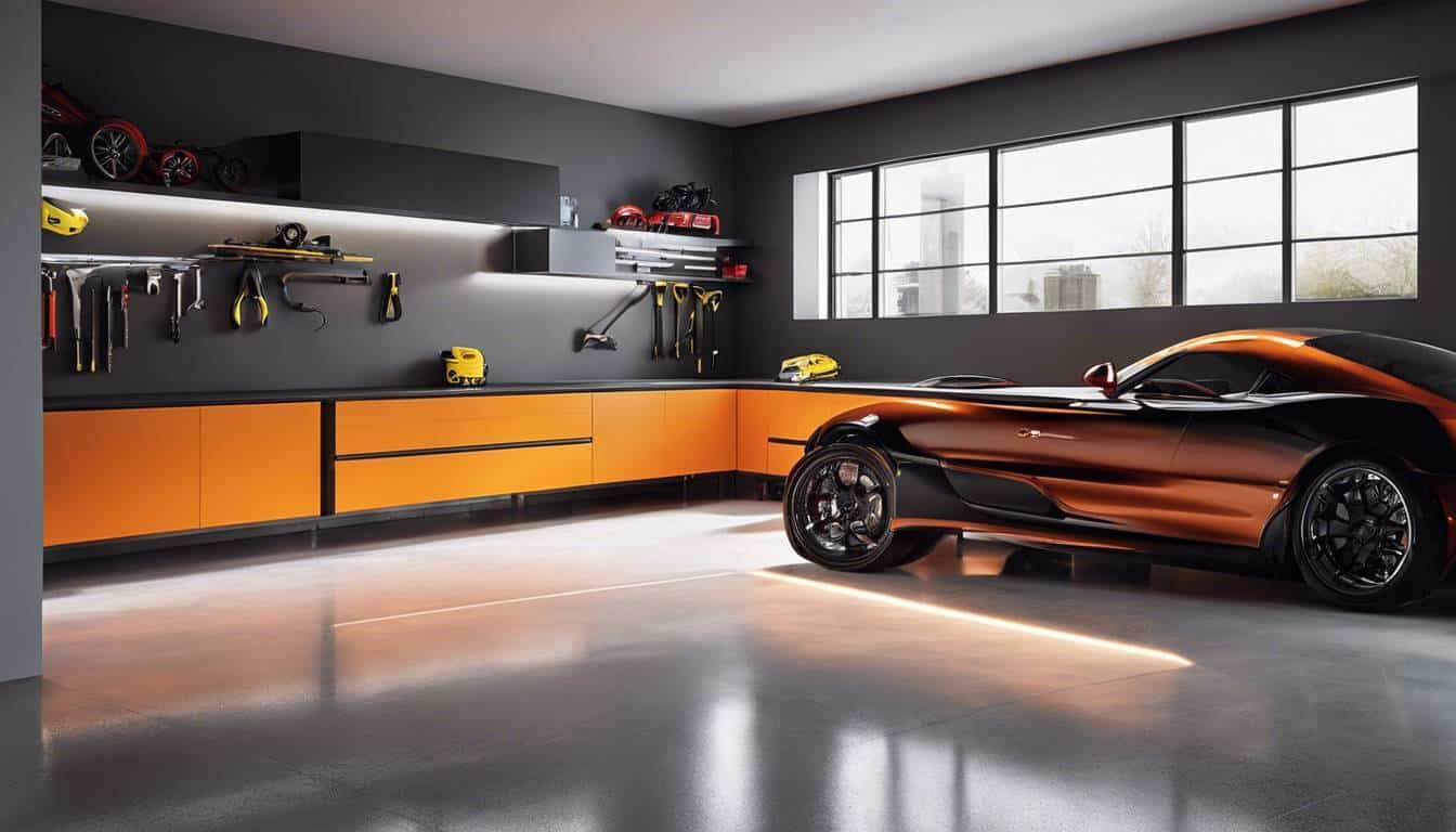 cool garage without windows