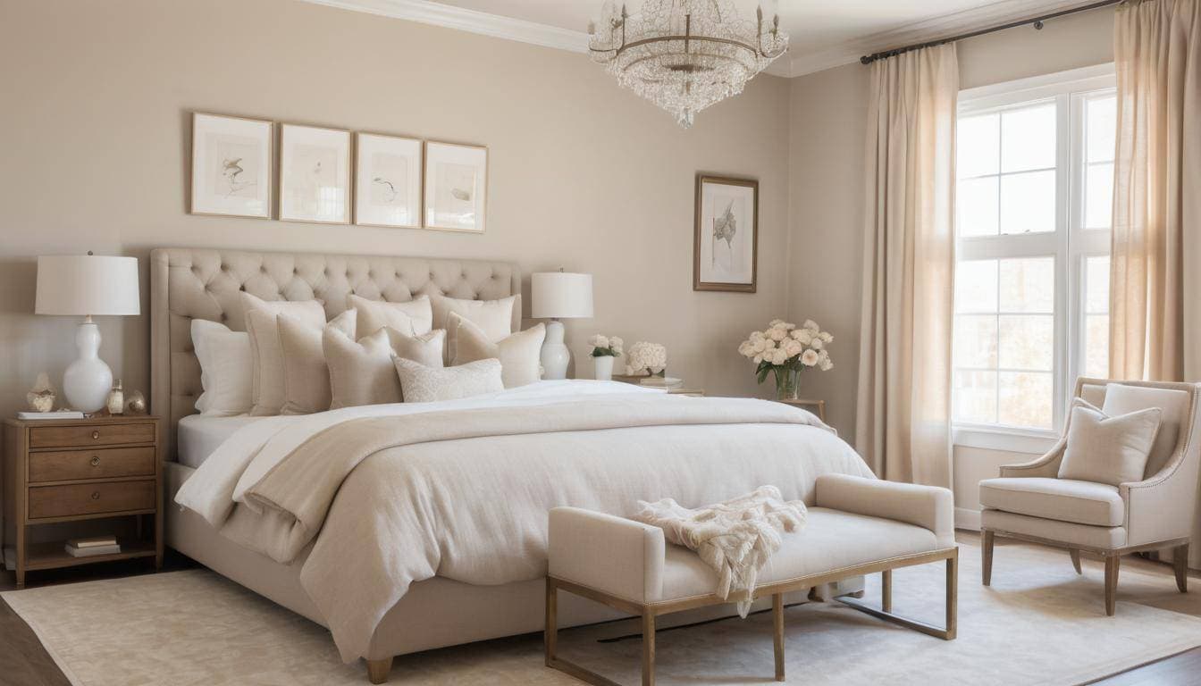 beautiful beige bedrooms