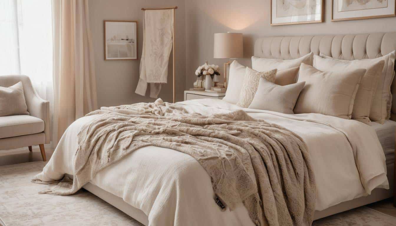 beautiful beige bedrooms