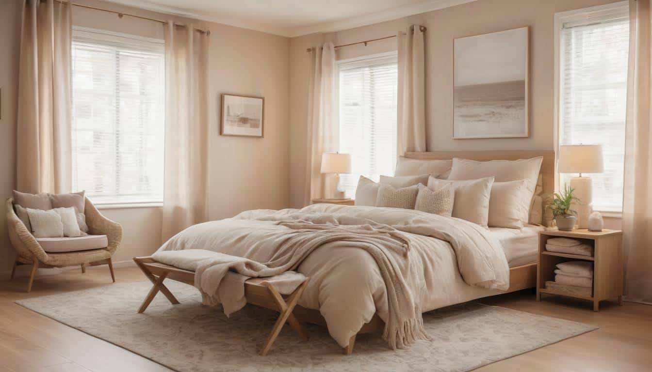 beautiful beige bedrooms