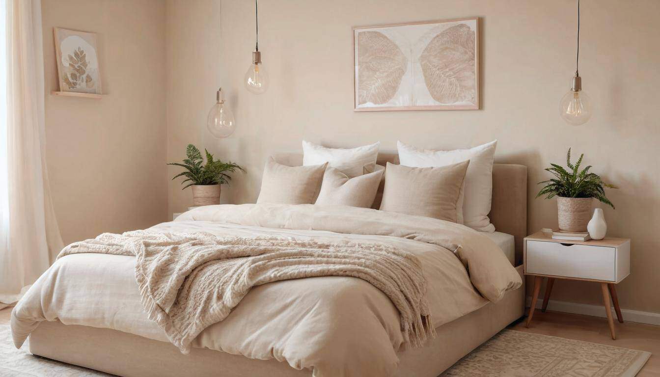 beautiful beige bedrooms