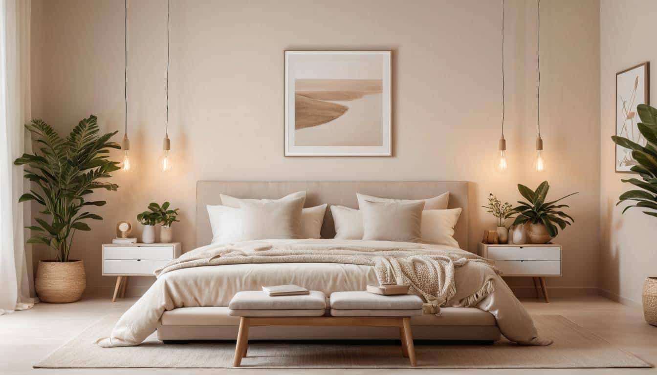 beautiful beige bedrooms