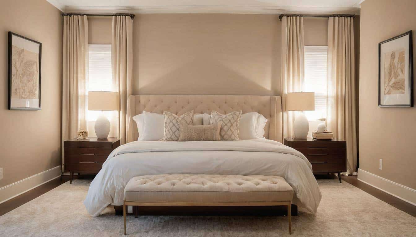 beautiful beige bedrooms