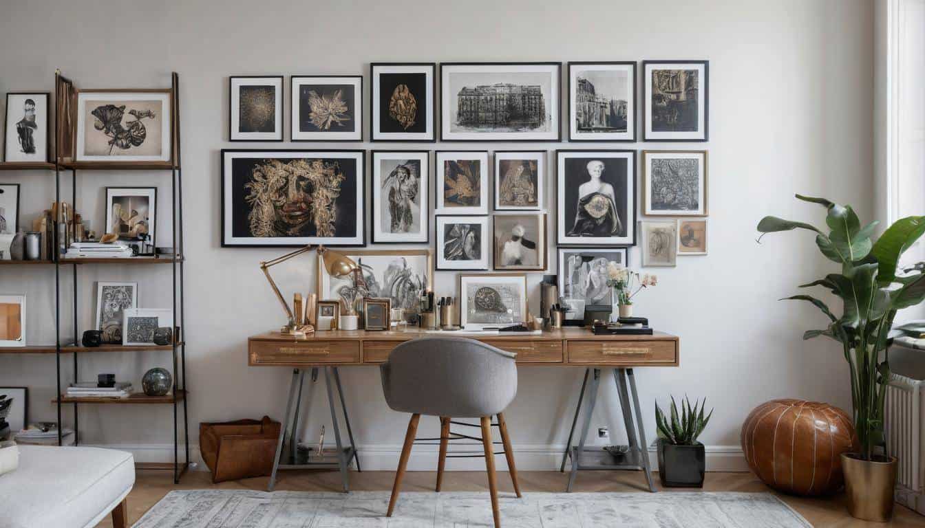 beautiful beige home offices