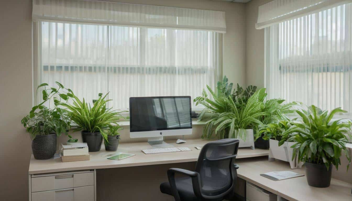 beautiful beige home offices