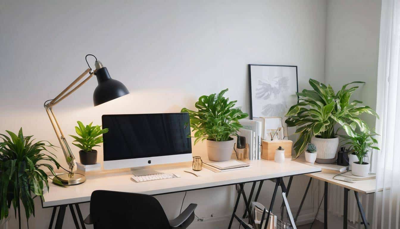 beautiful beige home offices