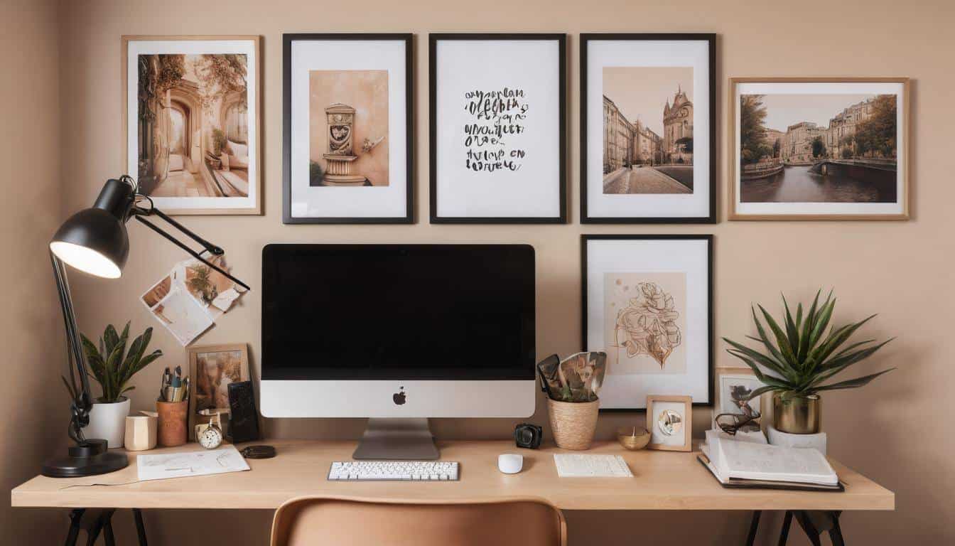 beautiful beige home offices