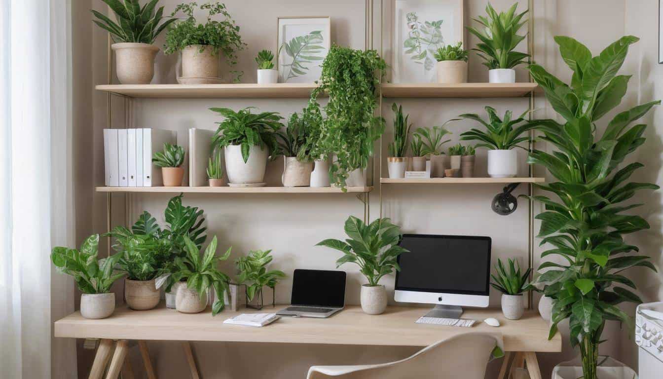 beautiful beige home offices