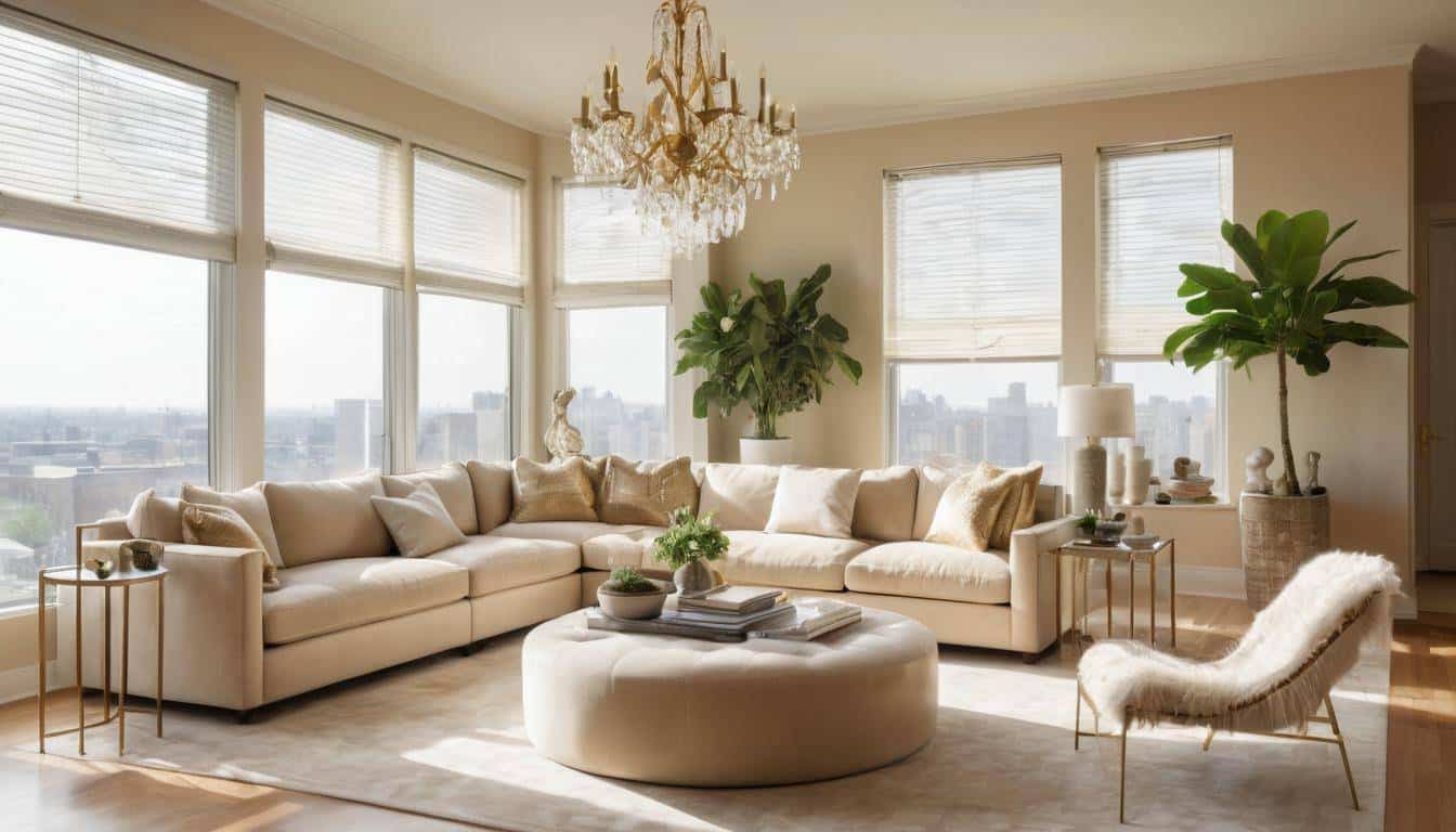 beautiful beige living rooms