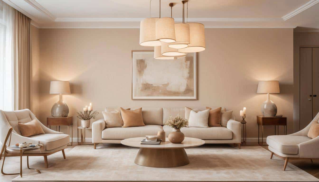 beautiful beige living rooms