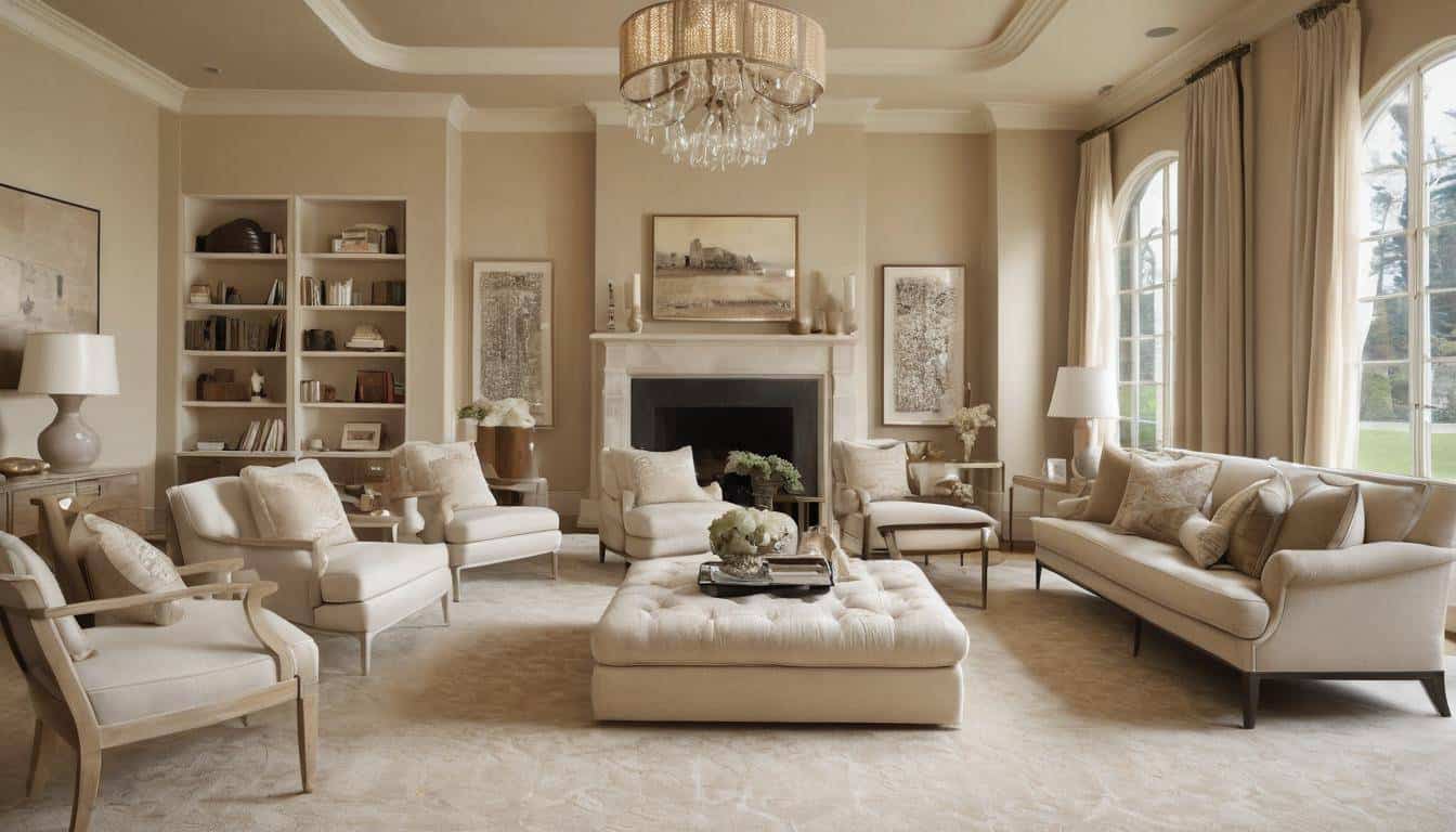 beautiful beige living rooms