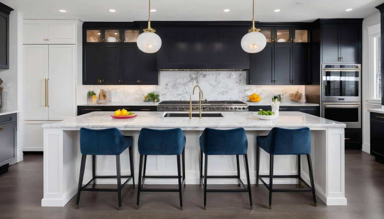 beautiful black kitchens