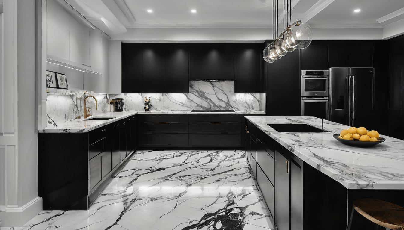 beautiful black kitchens