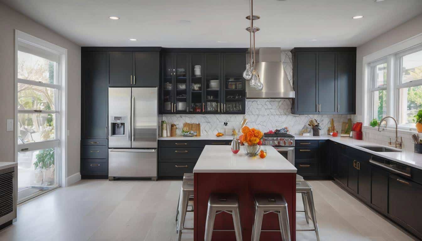 beautiful black kitchens