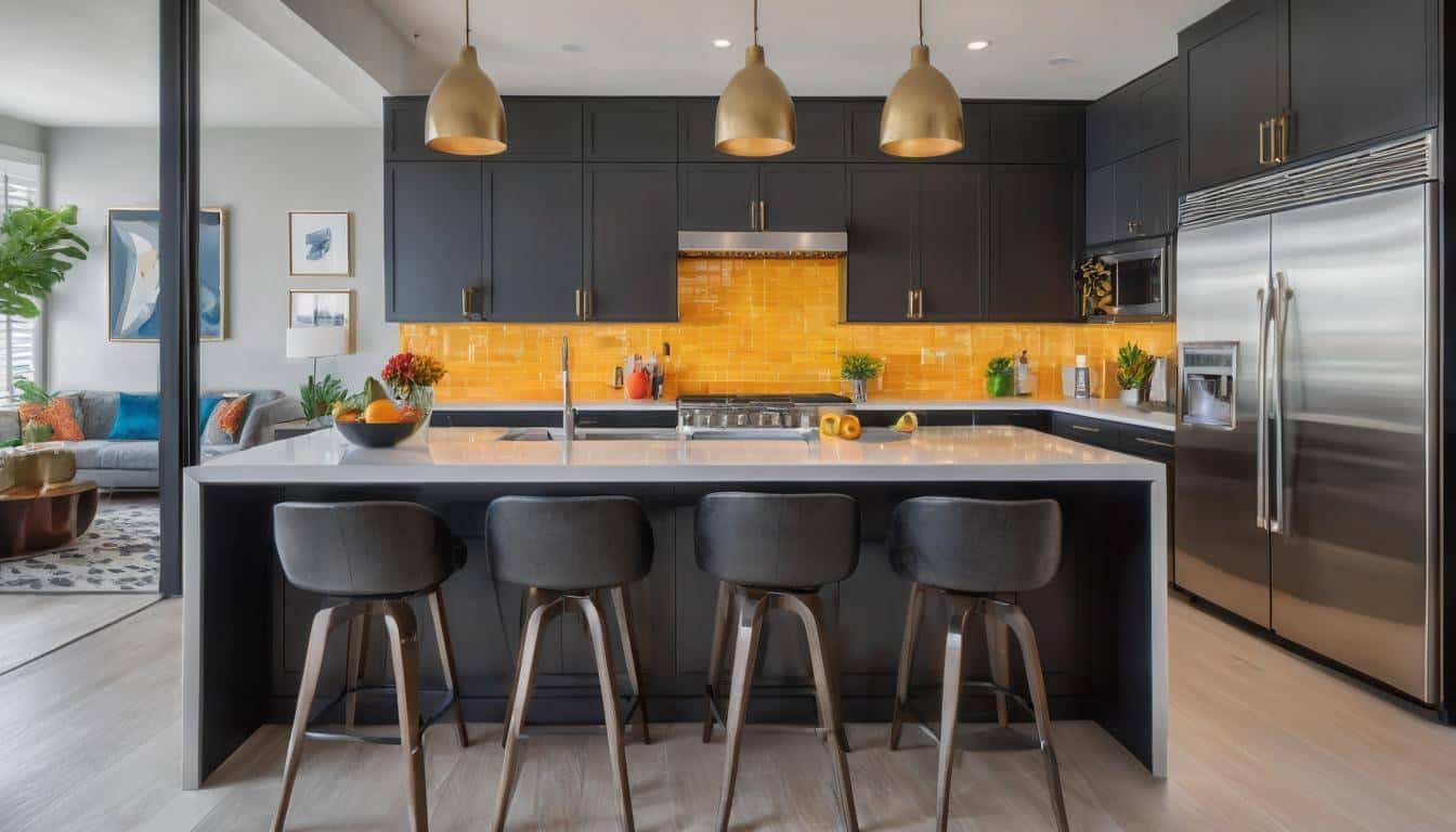 beautiful black kitchens