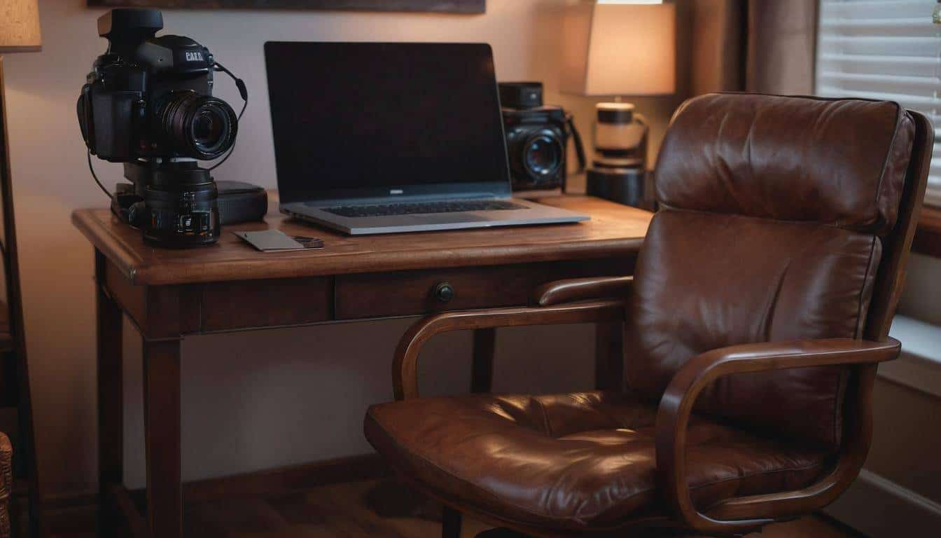 beautiful brown home offices