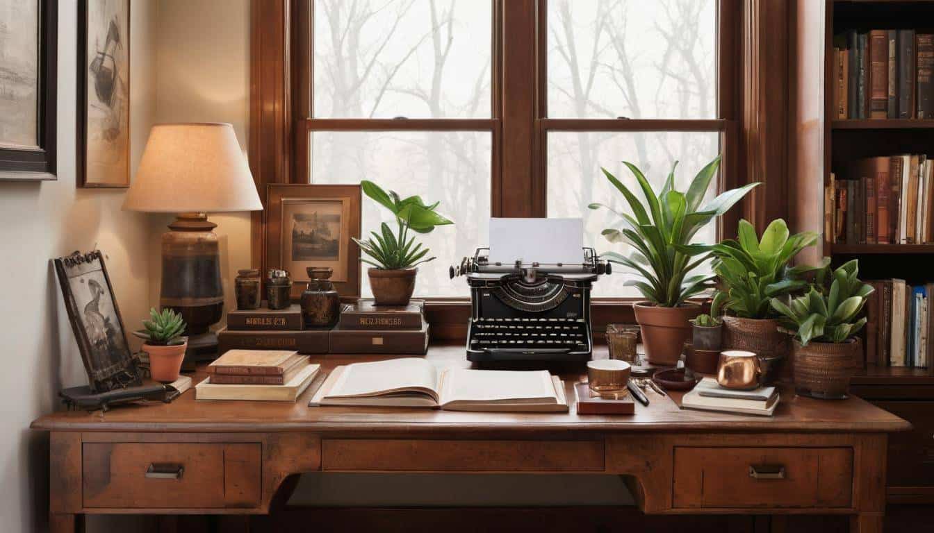 beautiful brown home offices