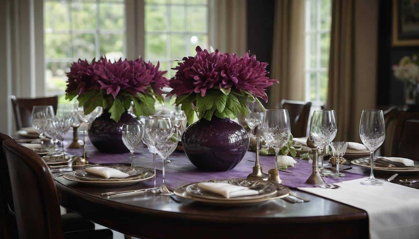 beautiful charcoal dining rooms