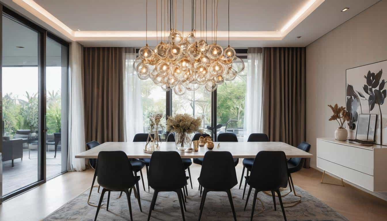 beautiful gold dining rooms