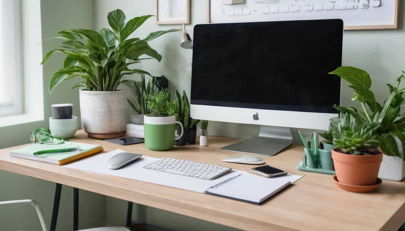 beautiful grey home offices