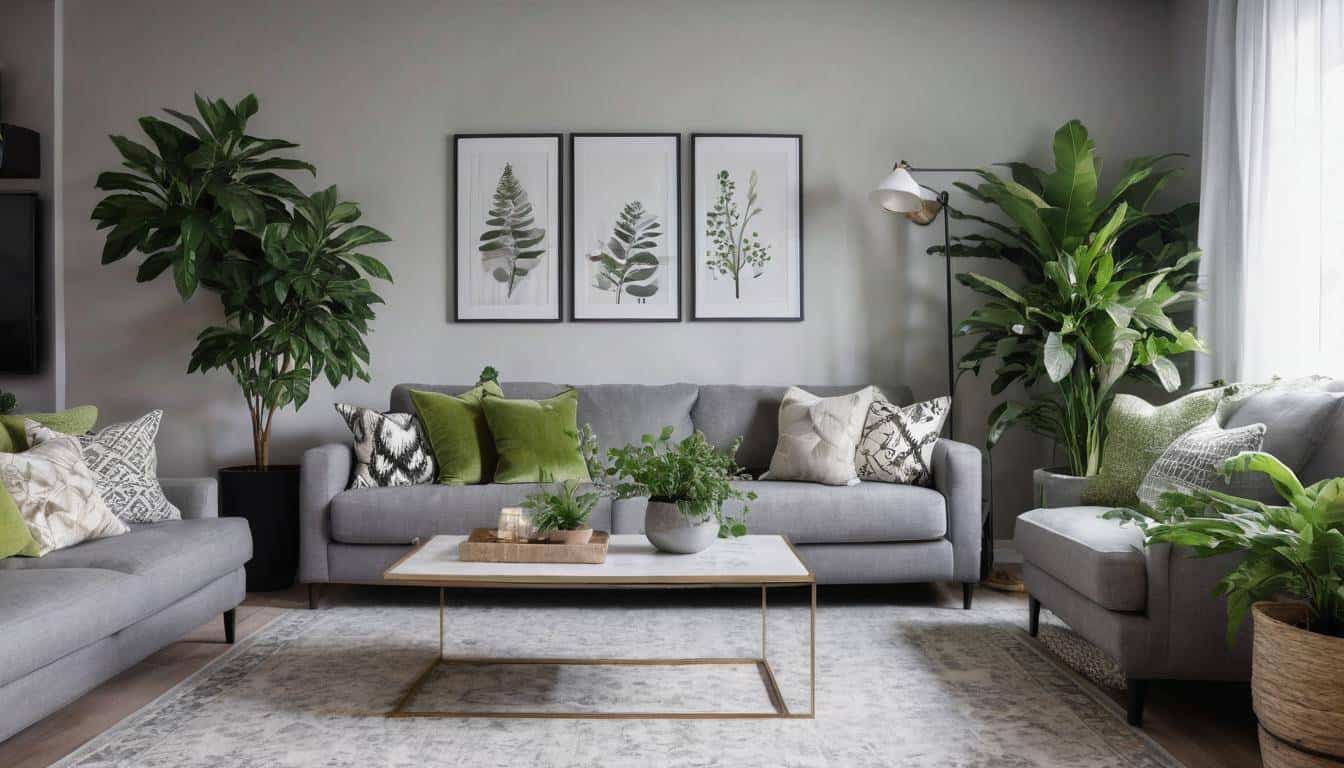 beautiful grey living rooms