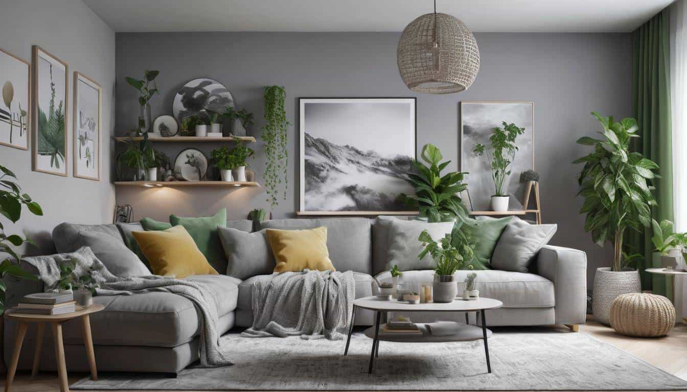 beautiful grey living rooms