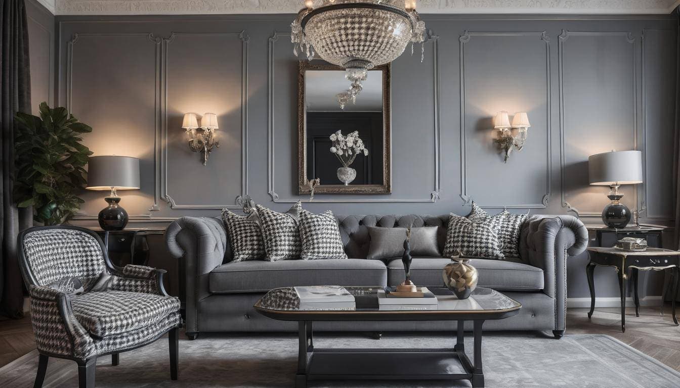 beautiful grey living rooms