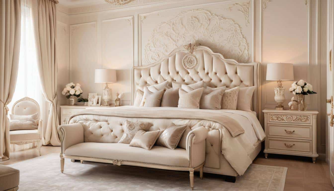 beautiful ivory bedrooms