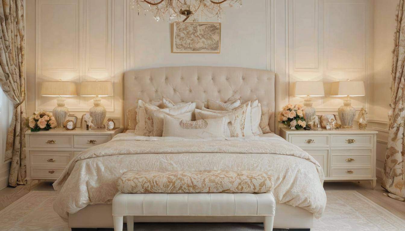 beautiful ivory bedrooms