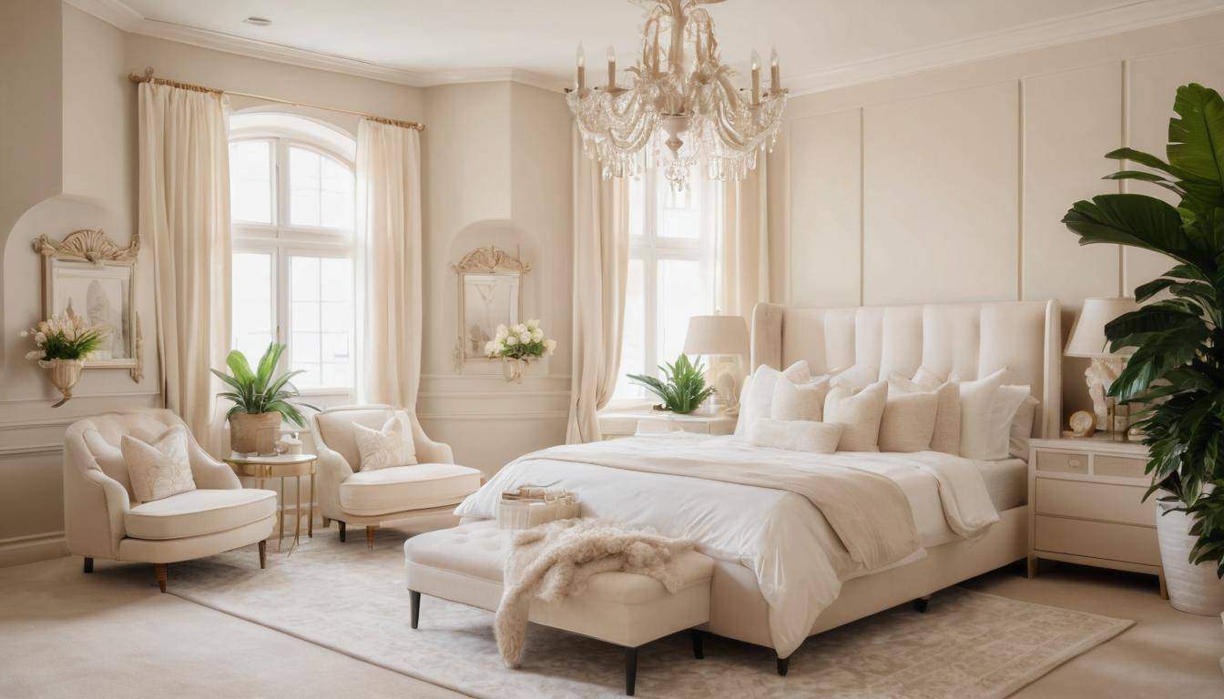 beautiful ivory bedrooms