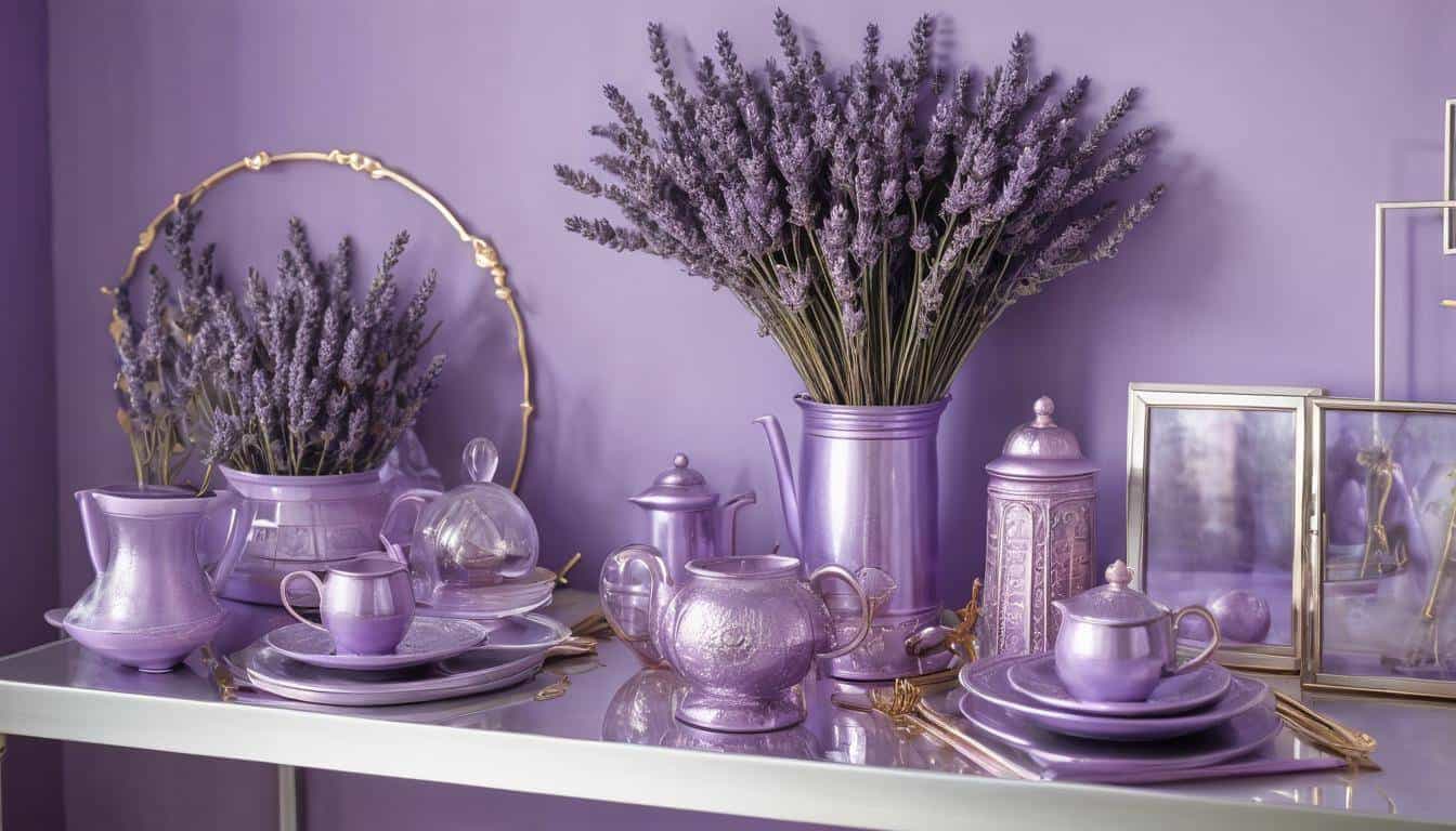 beautiful lavender bathrooms