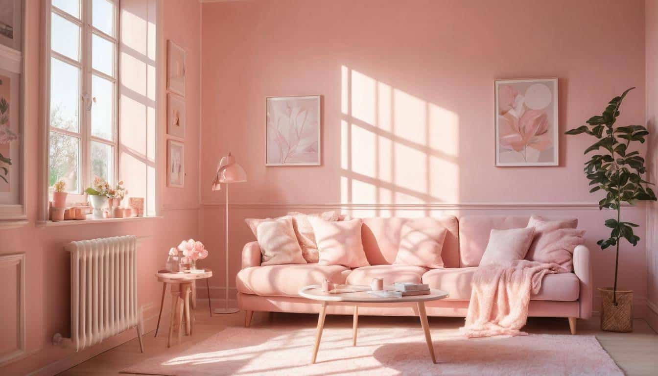 beautiful pink bedrooms