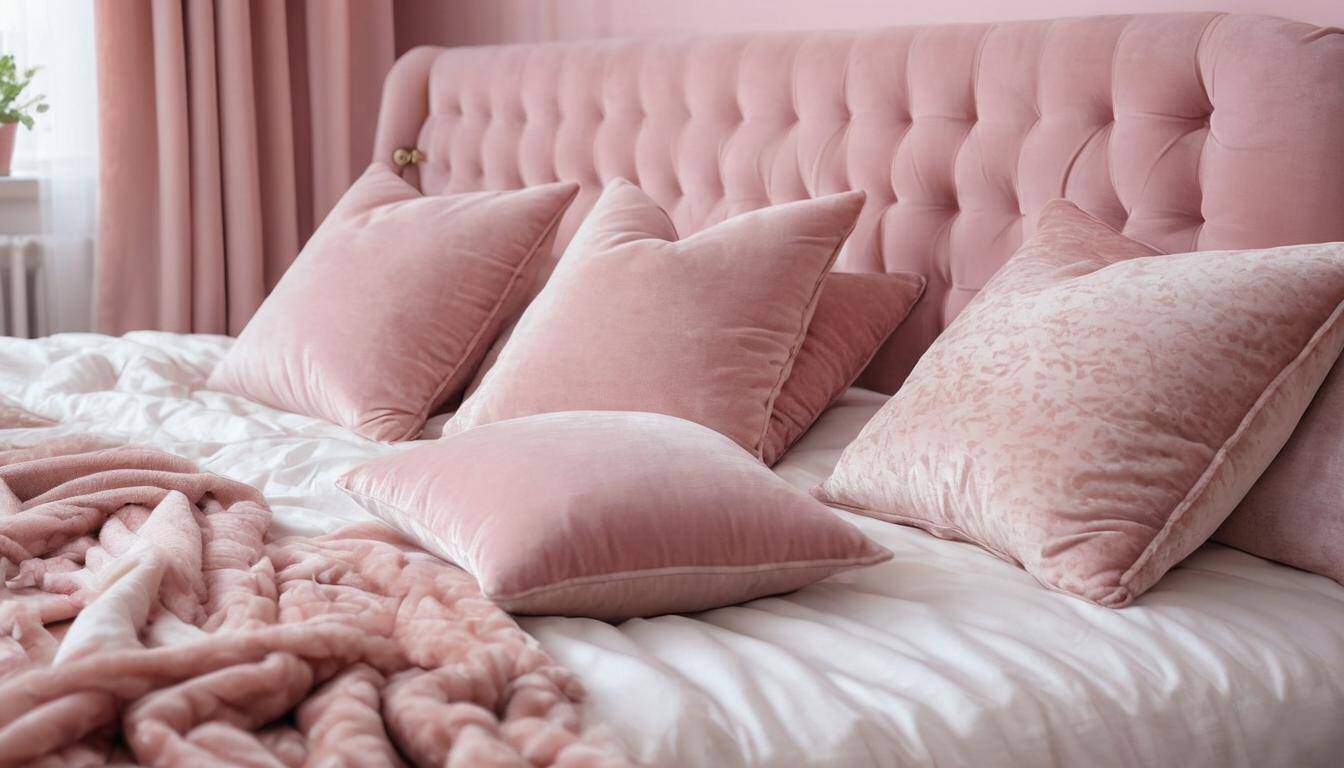 beautiful pink bedrooms