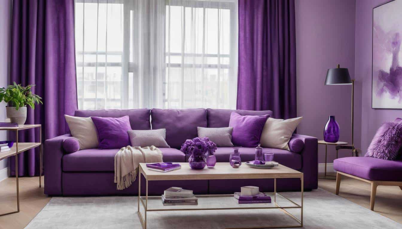 beautiful purple bedrooms