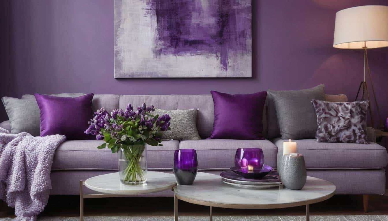 beautiful purple bedrooms