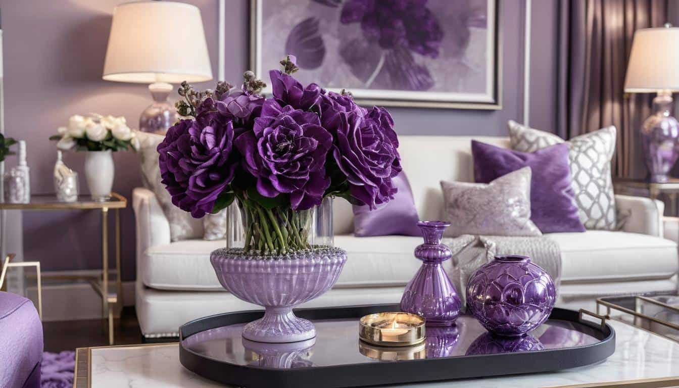 beautiful purple bedrooms