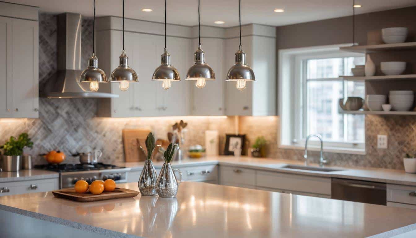 beautiful silver kitchens