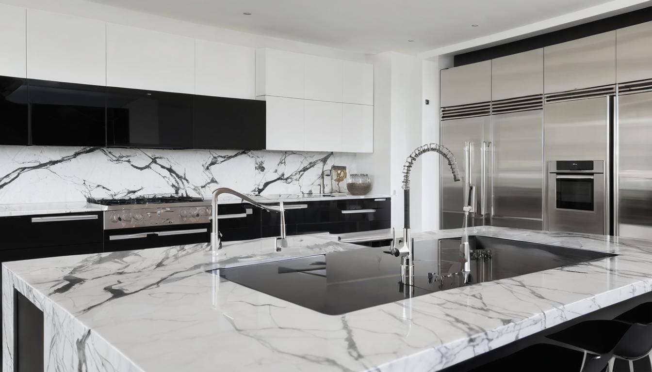 beautiful silver kitchens